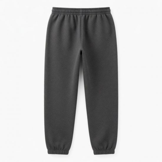 Men's Fleece Cotton Loose Straight Casual Sweatpants