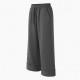 Men's Fleece Cotton Polyester Loose Wide Leg Pants