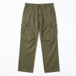 Men's Cotton Loose Straight Casual Outdoor Cargo Pants