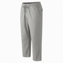 Men's Cotton Straight Oversized Casual Elastic Waist Trousers