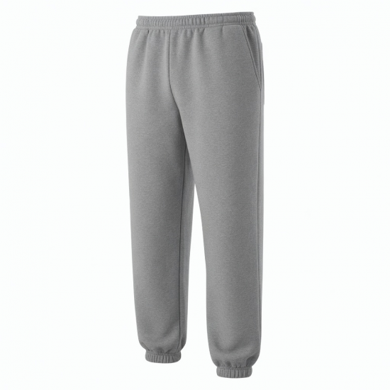 Men's Fleece Cotton Polyester Straight Oversized Joggers