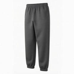 Men's Polyester Loose Straight Casual Elastic Waist Sweatpants