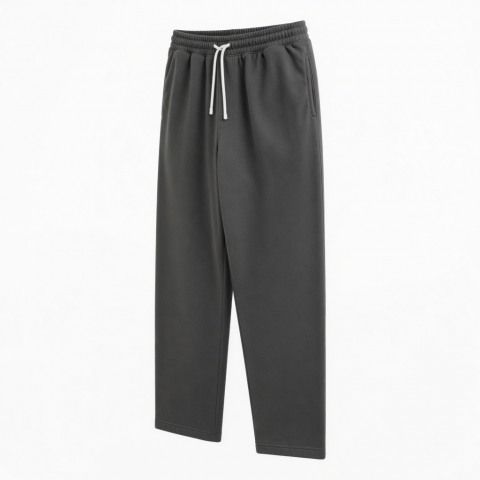 Men's Cotton Baggy Casual Drawstring Heavyweight Sweatpants