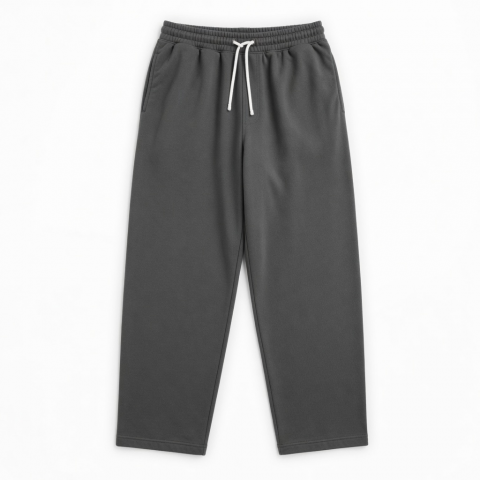 Men's Cotton Baggy Casual Drawstring Heavyweight Sweatpants