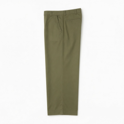 Men's Cotton Nylon Loose Wide Leg Retro Pants