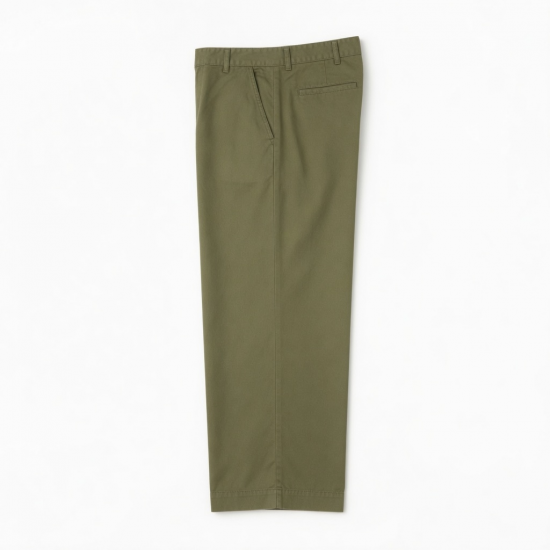 Men's Cotton Nylon Loose Wide Leg Retro Pants