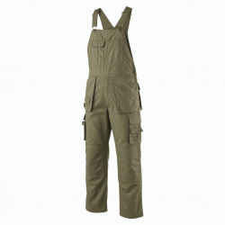 Men's Cotton Polyester Work Multi-Pocket Overalls