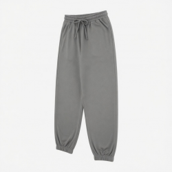 Men's Cotton Baggy Streetwear Elastic Waist Wrinkle-Free Sweatpants
