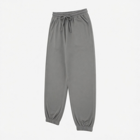 Men's Cotton Baggy Streetwear Elastic Waist Wrinkle-Free Sweatpants