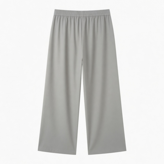 Men's Wide Leg Casual Elastic Waist Lightweight Breathable Pants