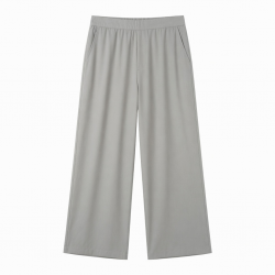 Men's Wide Leg Casual Elastic Waist Lightweight Breathable Pants