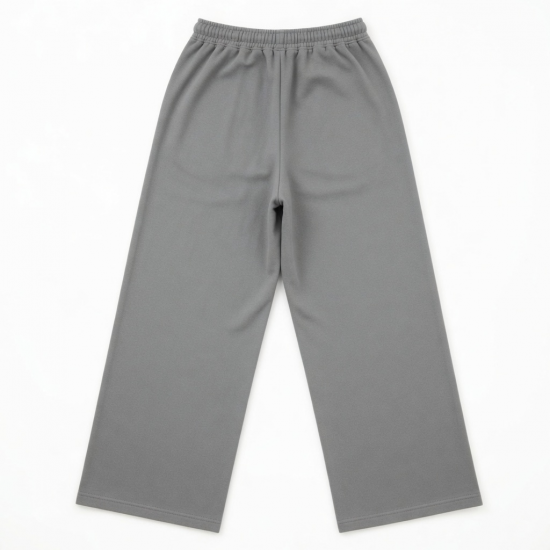 Men's Cotton Loose Wide Leg Casual Drawstring Sweatpants