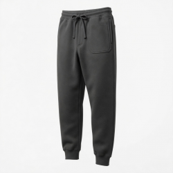 Men's Fleece Cotton Streetwear Breathable Winter Sweatpants