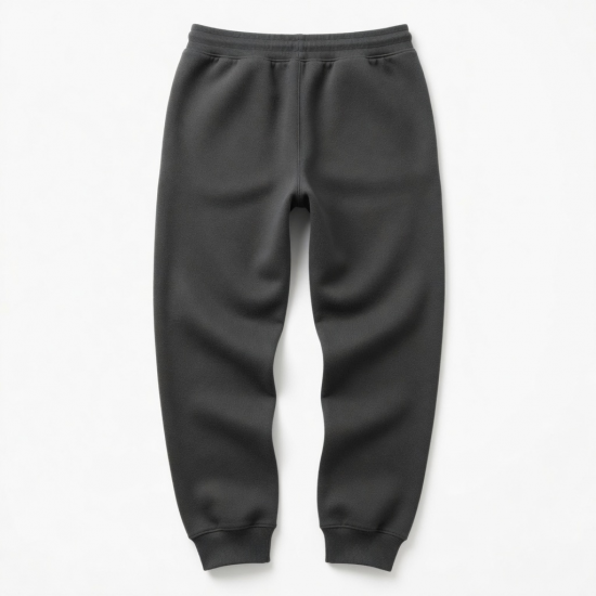 Men's Fleece Cotton Streetwear Breathable Winter Sweatpants
