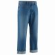 Men's Fleece Cotton Straight Streetwear Waterproof Jeans