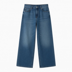 Men's Cotton Wide Leg Vintage Breathable Quick-Dry Jeans