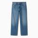 Men's Cotton Baggy Straight Streetwear Vintage Jeans