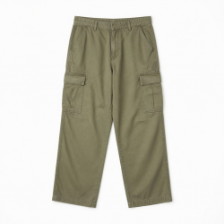 Men's Cotton Polyester Baggy Casual Vintage Cargo Pants