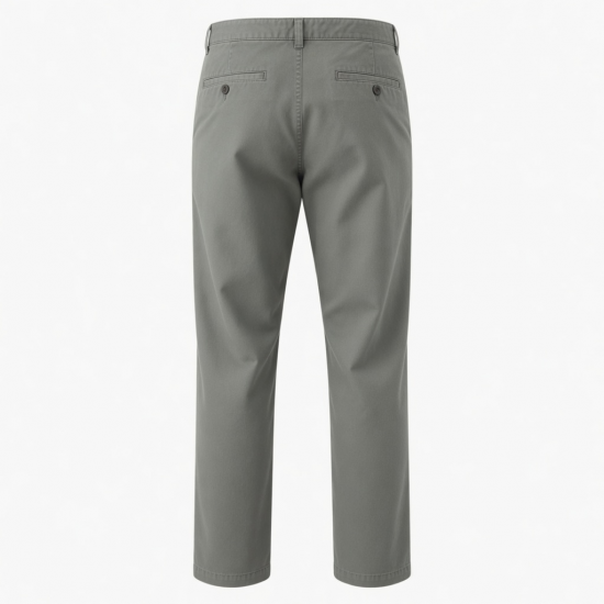 Men's Cotton Loose Straight Leg Streetwear Casual Trousers