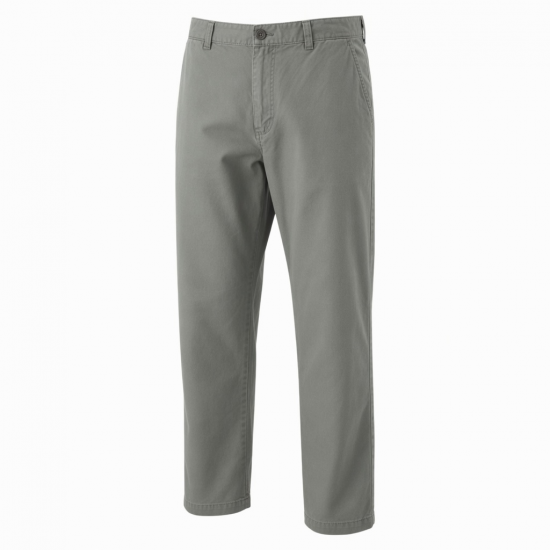 Men's Cotton Loose Straight Leg Streetwear Casual Trousers
